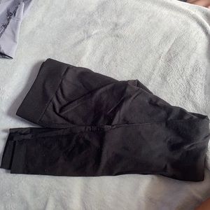 Black Fleece lined leggings